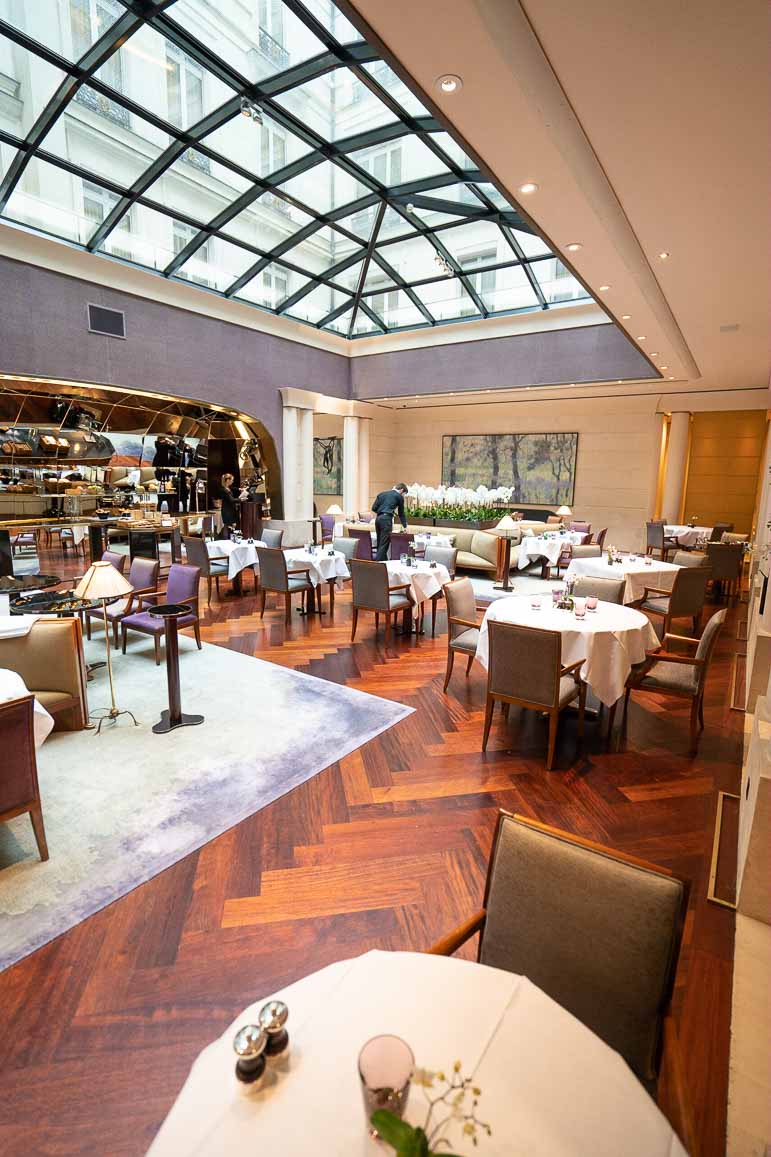 Dining at Park Hyatt Paris