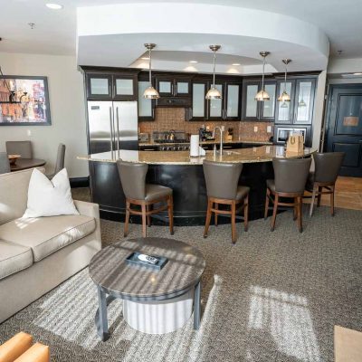 Waldorf Park City king bed suite