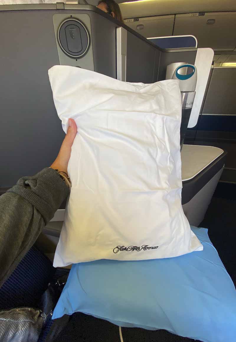 Seat 3L United Polaris boeing 767-300
