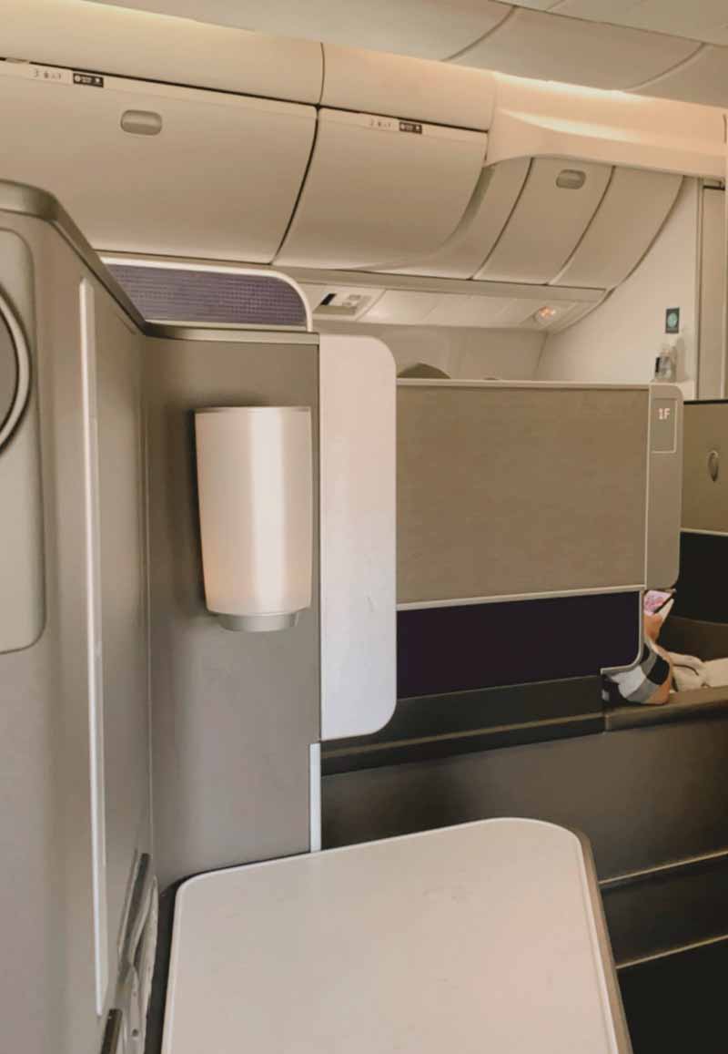 Seat 3L United Polaris boeing 767-300
