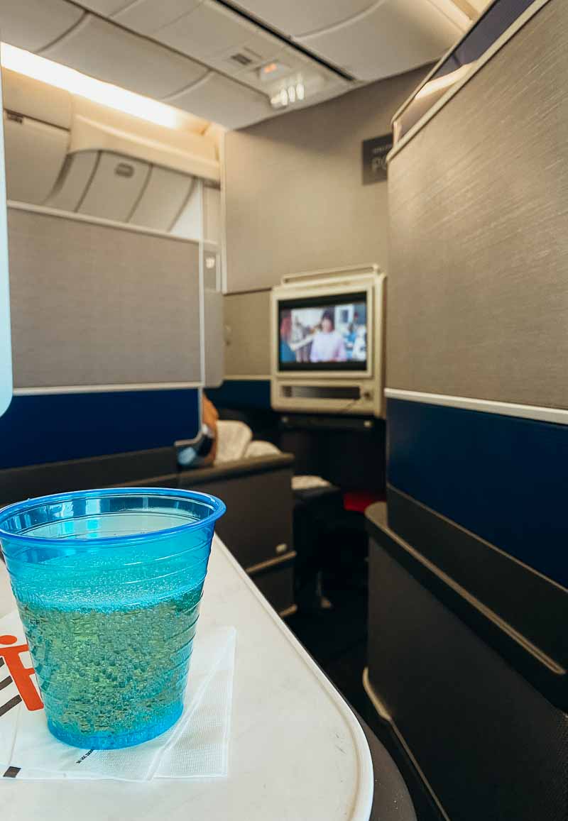 Seat 3L United Polaris boeing 767-300