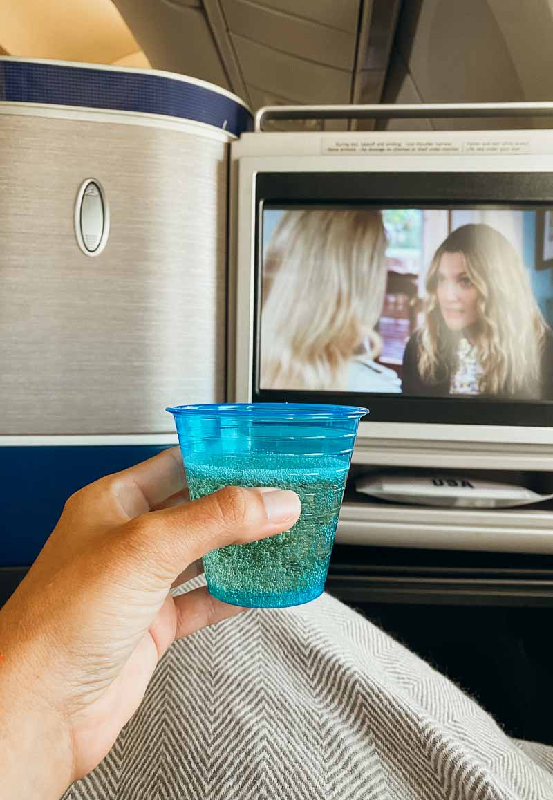 Seat 3L United Polaris boeing 767-300
