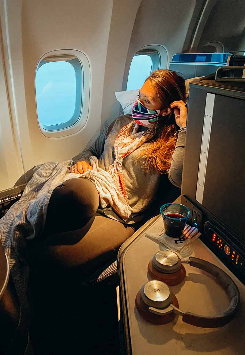 Seat 3L United Polaris boeing 767-300