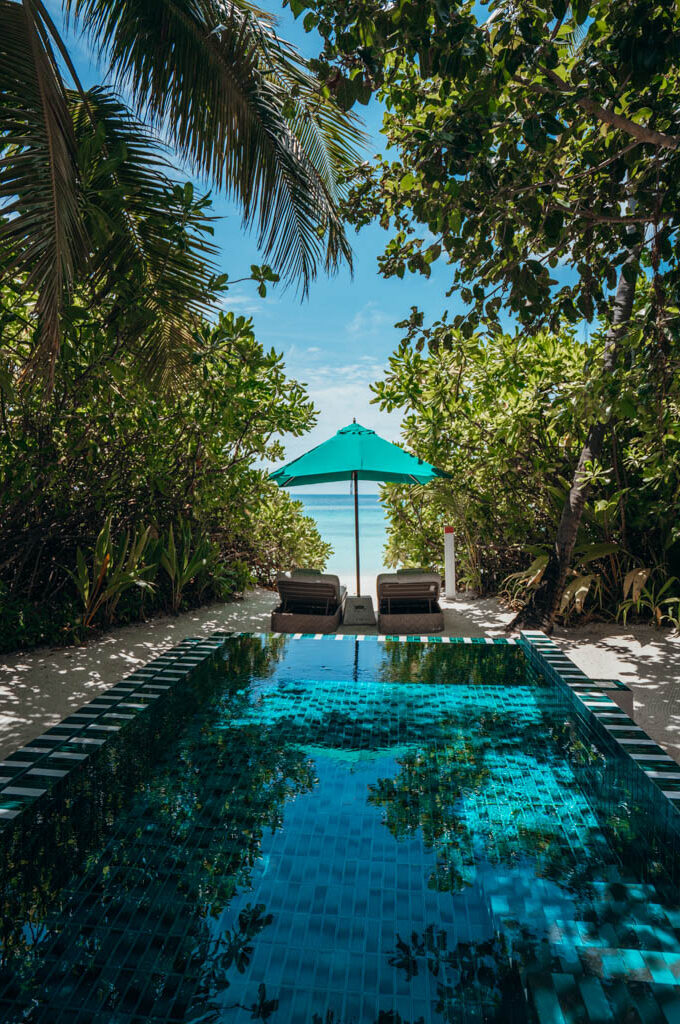 Finolhu Maldives Beach Pool Villa