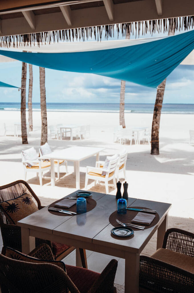 Finolhu Maldives Beach Kitchen