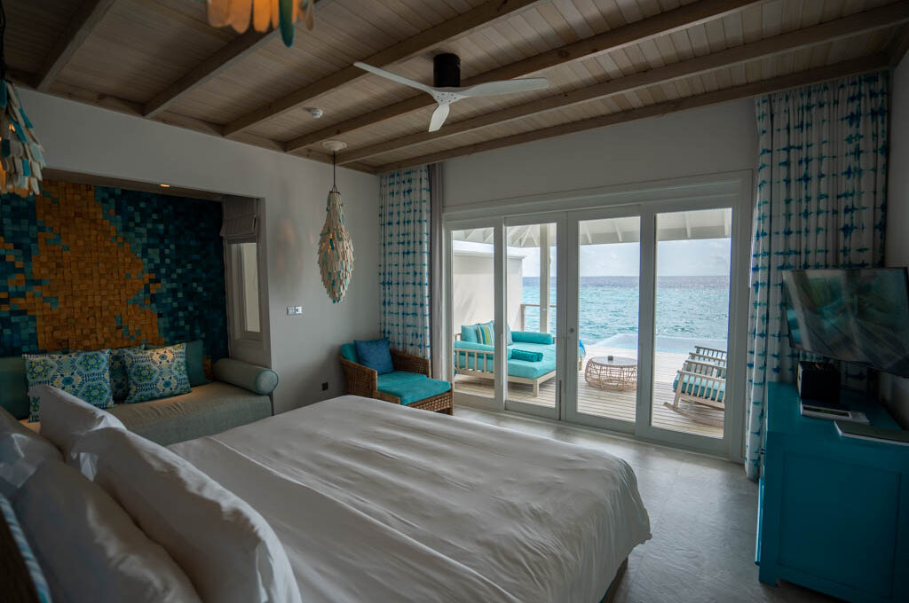 Finolhu Maldives ocean pool villa