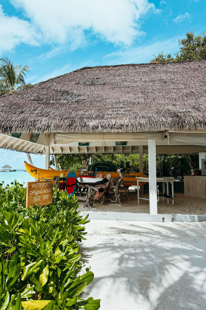 Finolhu Maldives watersports